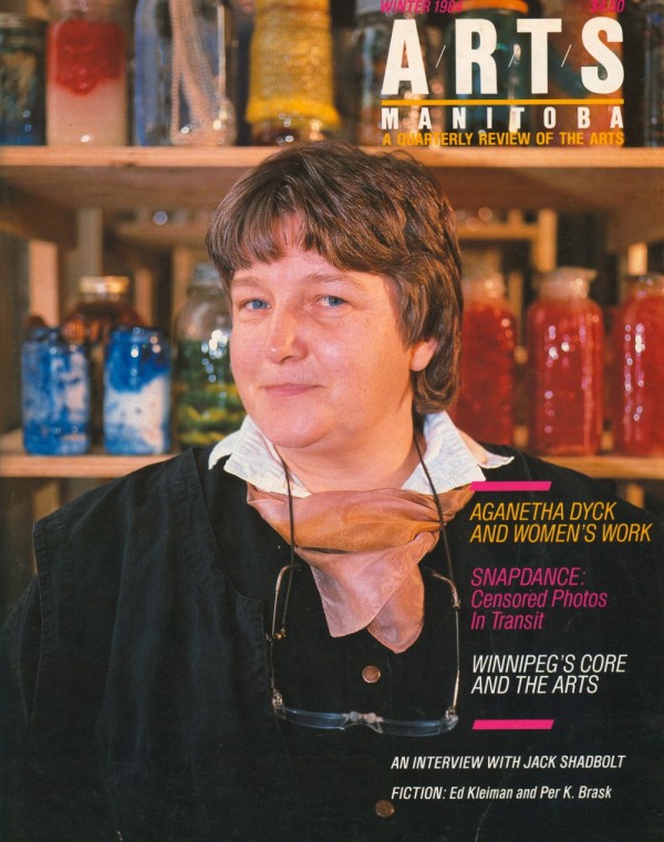 Volume 4, Number 1: Aganetha Dyck