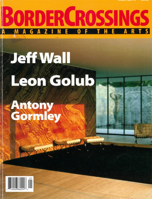 Volume 19, Number 1: Jeff Wall
