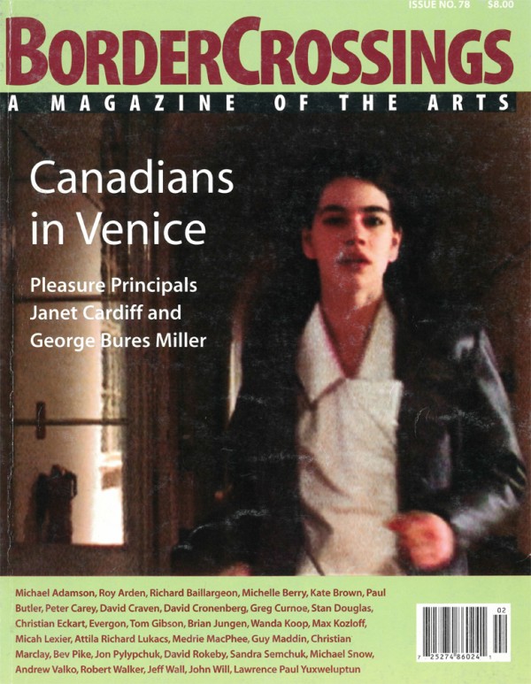 Volume 20, Number 2: Canadians in Venice